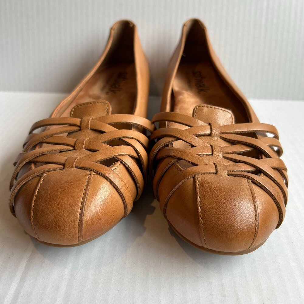 Softwalk Women's St Lucia Leather Ballet Flat Size 9